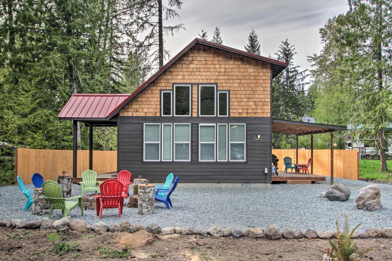 Cozy Cabin - 5 Miles To Mt Rainier National Park! Ashford Eksteriør bilde
